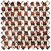 Braemar, Sirocco Red - Roman Blind